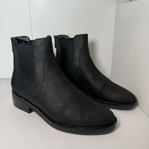 Cole Haan Women's Reid Booties Black Waterproof Chelsea Bootie Size 6B